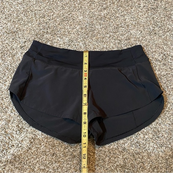 LULUEMON Black Running Shorts Size 4 - Picture 11 of 11